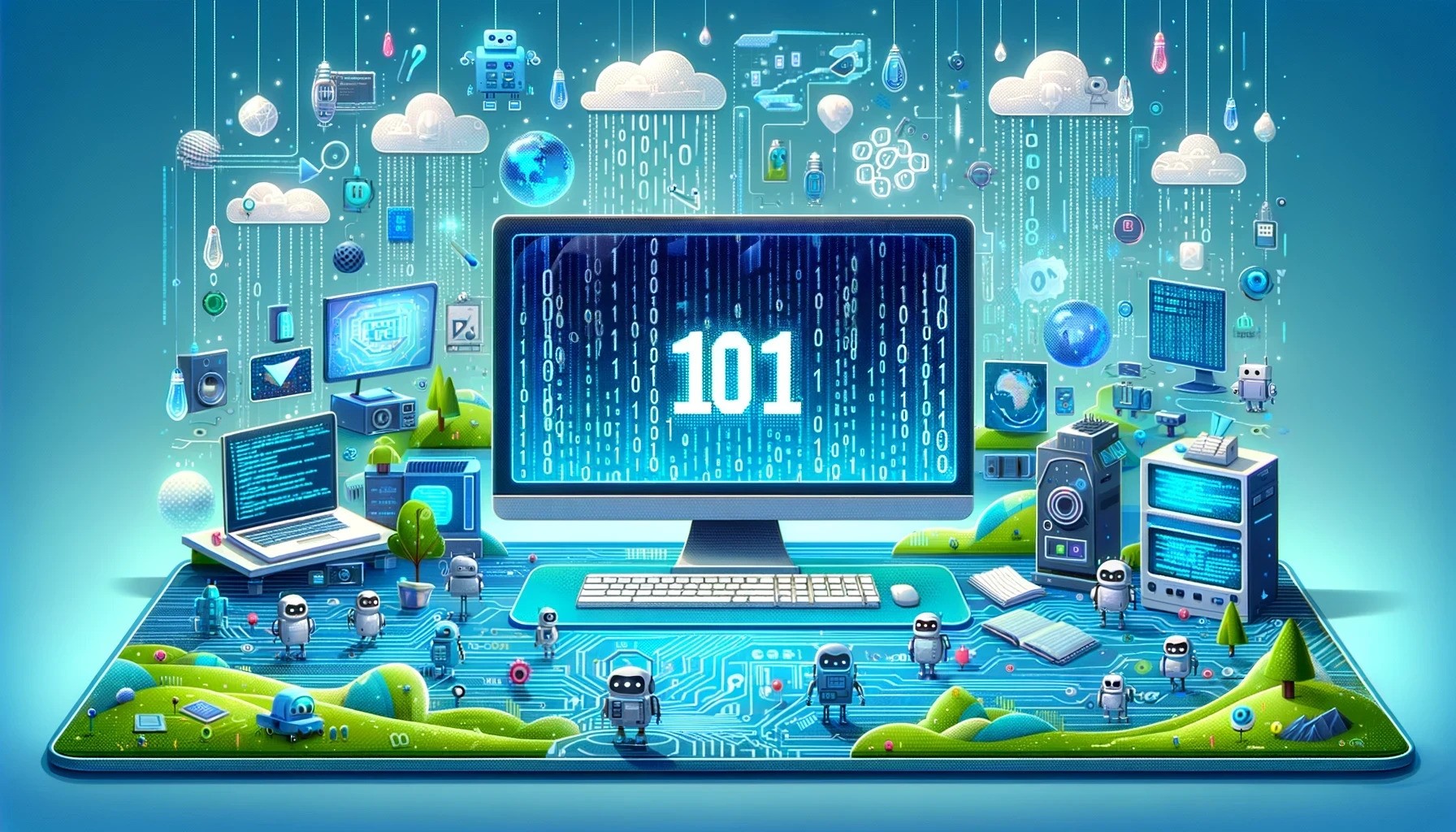 Fondo de uno de los juegos del curso Programación 101